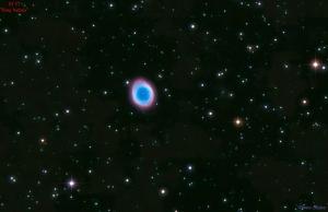 M 57 in Lyra, "Ring Nebula"
