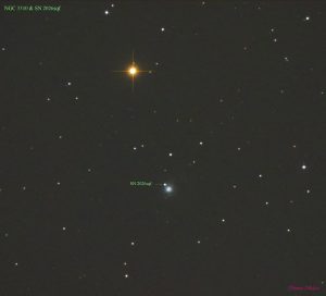 NGC 3310 and Supernova SN2026sqf