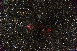 NGC 6857 (Sh 2-100), Sh 2-99 in Cygnus