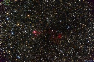 NGC 6857 (Sh 2-100), Sh 2-99 in Cygnus
