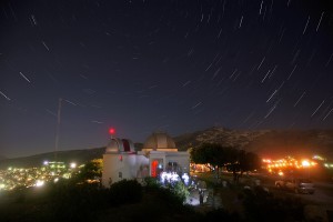 Αστεροσκοπείο Πεντέλης με Star Trails